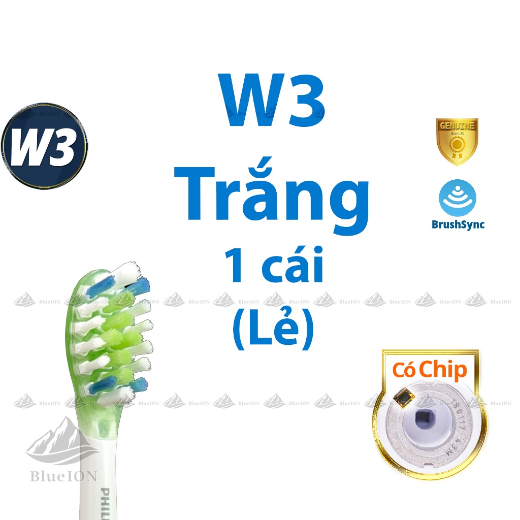 [HOT SALE] Đầu bàn chải điện Philips Sonicare các loại C2, G2, W, C3, G3, W3 (Hàng Mỹ)