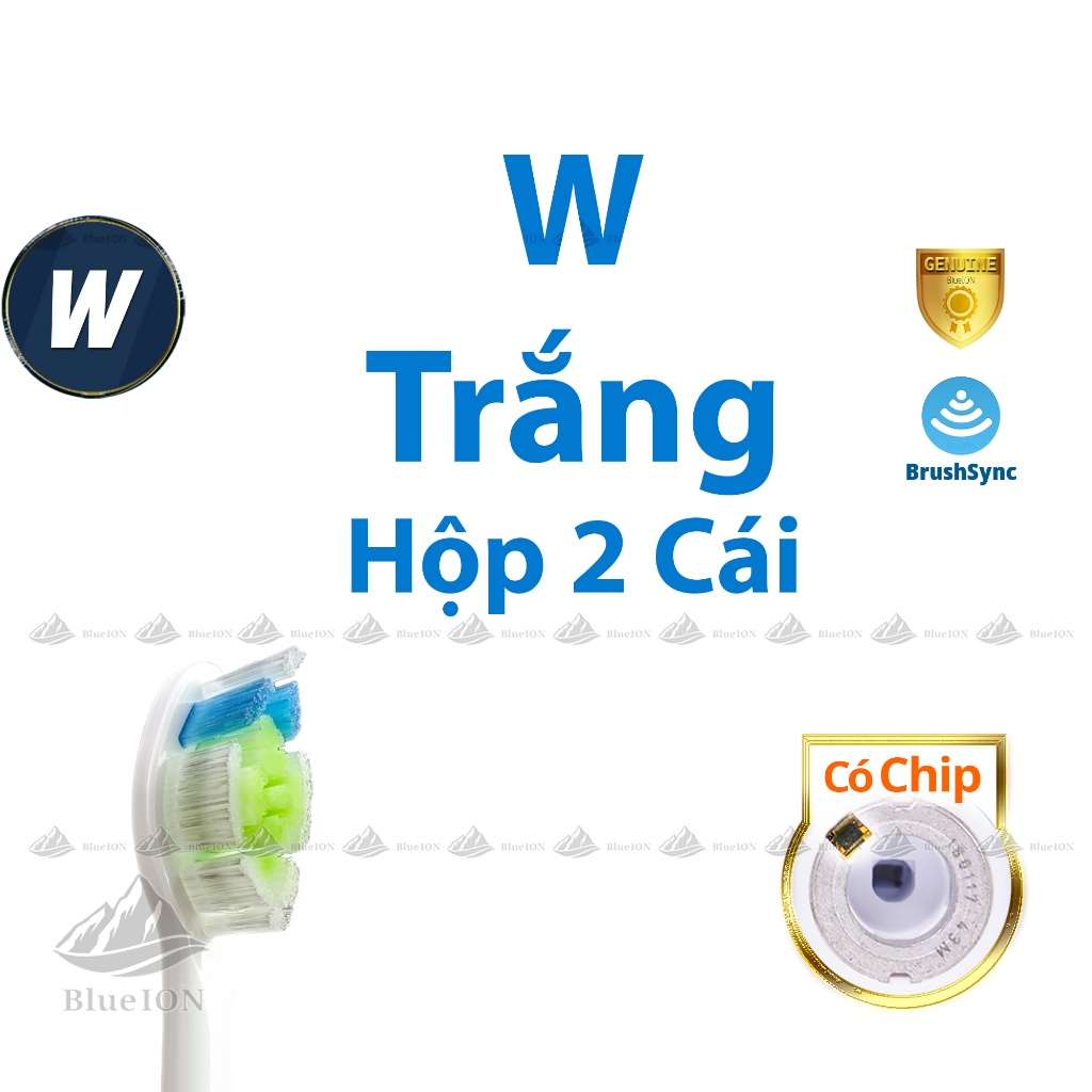 [HOT SALE] Đầu bàn chải điện Philips Sonicare các loại C2, G2, W, C3, G3, W3 (Hàng Mỹ)