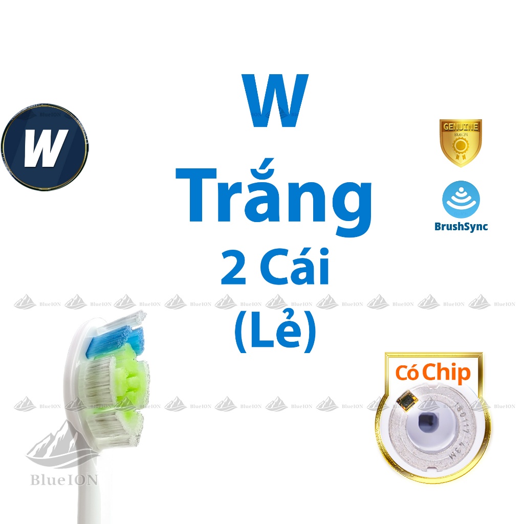 [HOT SALE] Đầu bàn chải điện Philips Sonicare các loại C2, G2, W, C3, G3, W3 (Hàng Mỹ)