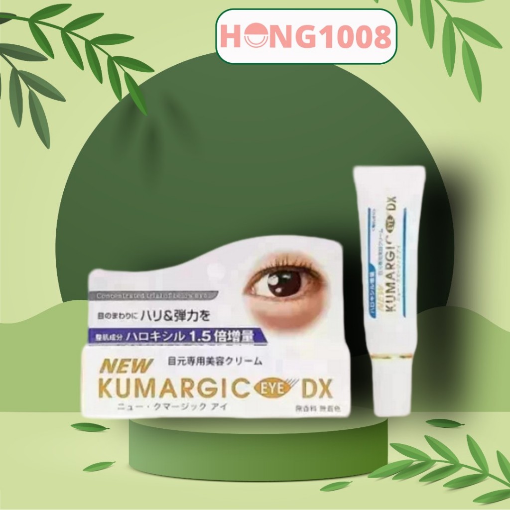 Kem Kumargic Eye 20g của Nhật Hỗ Trợ Cải Thiện Thâm Quầng Mắt