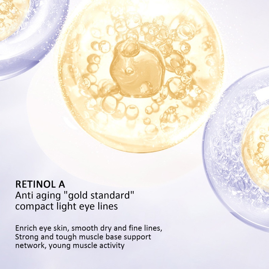 Kem Dưỡng Da Mắt HIH Chứa Retinol Làm Săn Chắc Da Loại Bỏ Quầng Thâm Nếp Nhăn Và Bọng Mắt Chống Lão Hóa Hiệu