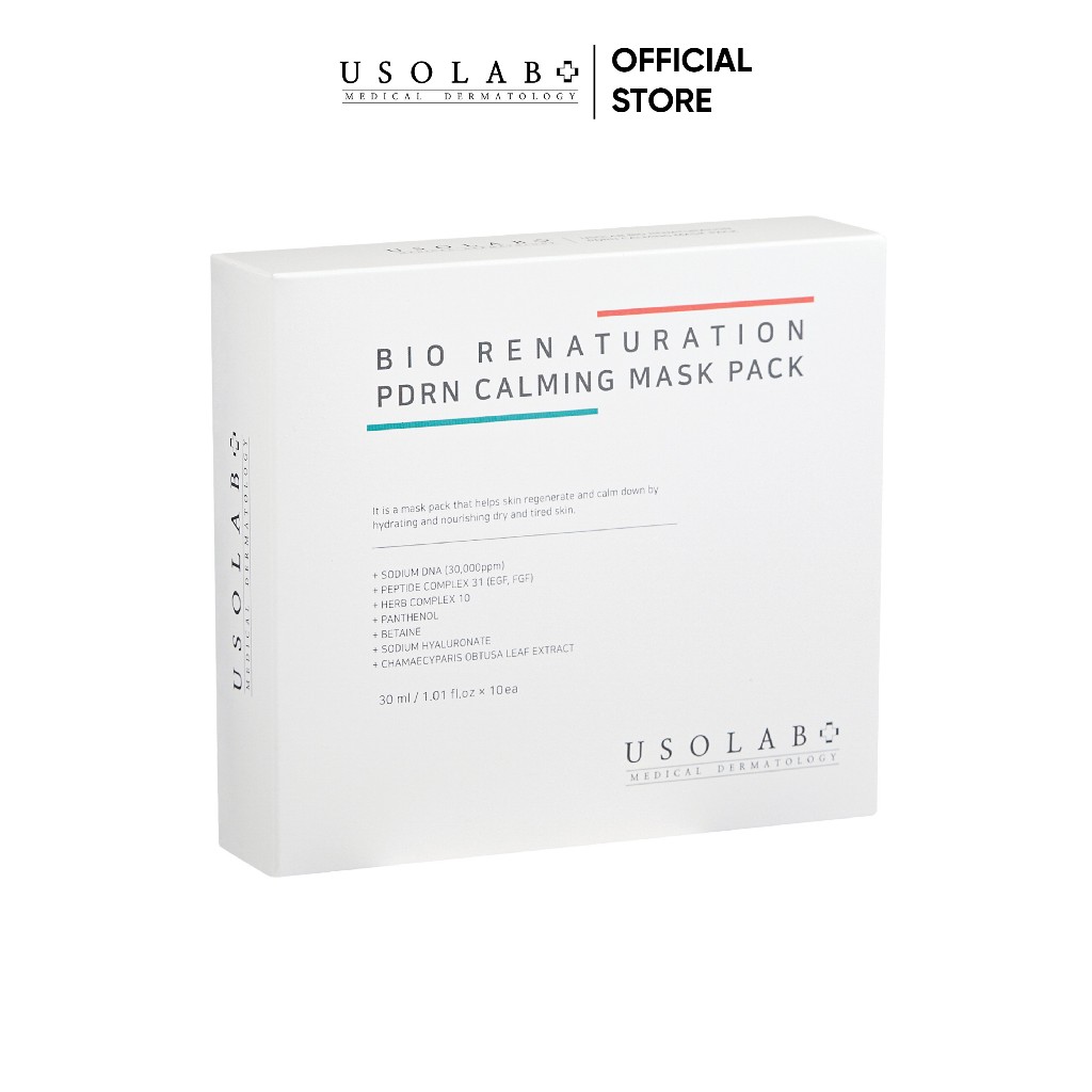 Mặt nạ tế bào gốc Usolab PDRN Mask hộp 10 miếng 30ml