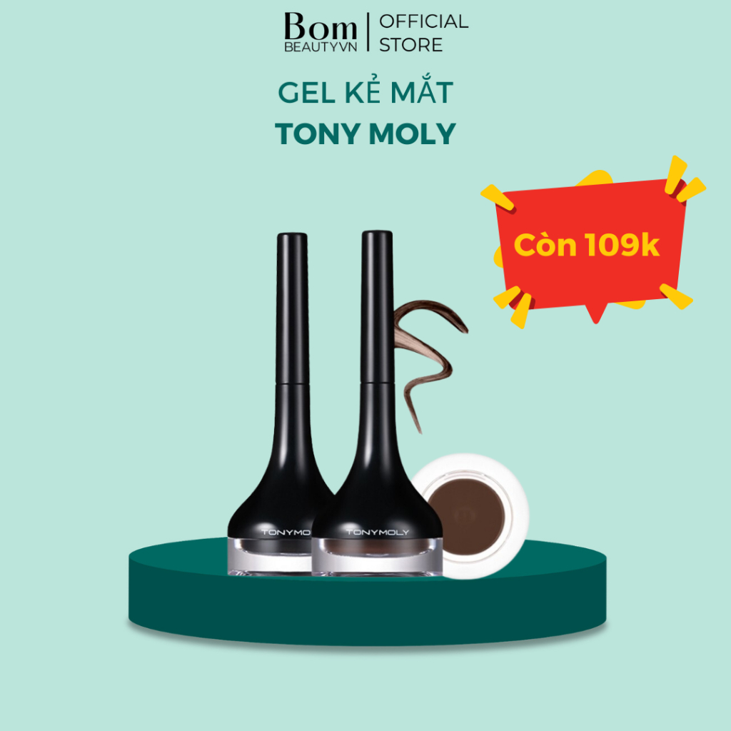 Gel Kẻ Mắt Tony Moly Hàn Quốc Chính Hãng – Gel Kẻ Mắt Backstage Gel Eyeliner(01/2026)