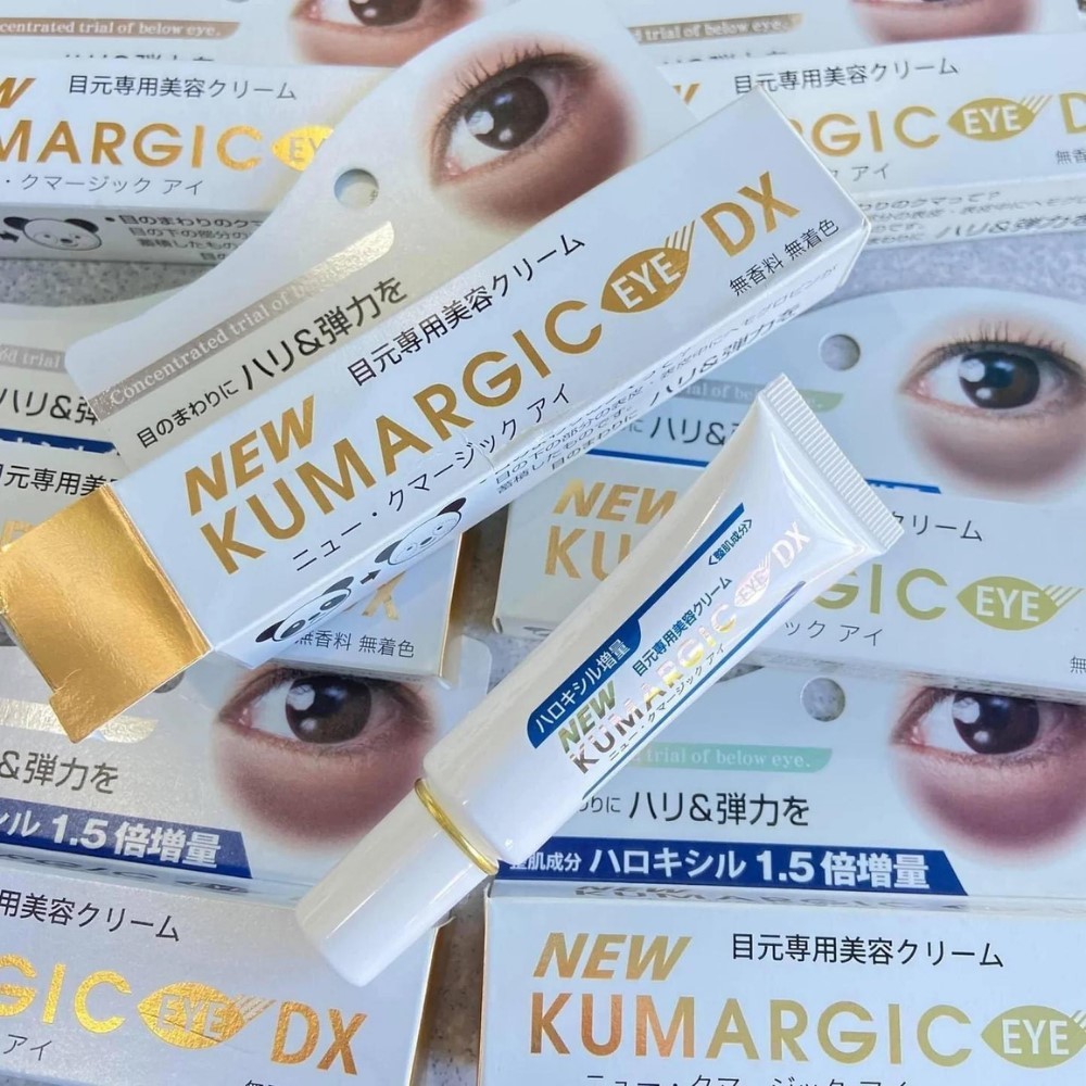 Kem mắt Kumargic Eye DX Nhật Bản mẫu mới, hỗ trợ cải thiện thâm quầng mắt