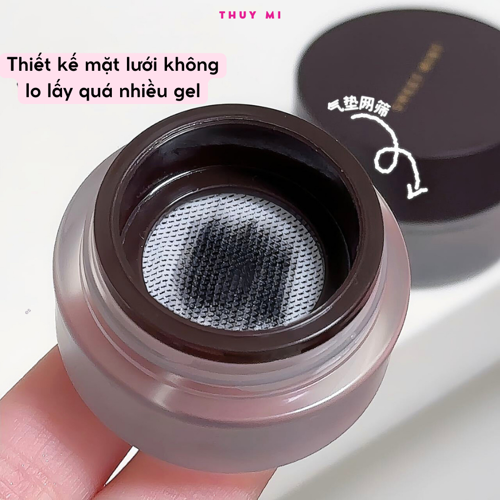 Gel Kẻ Mắt Kẻ Chân Mày Sweet mint 2 màu lâu trôi không thấm nước