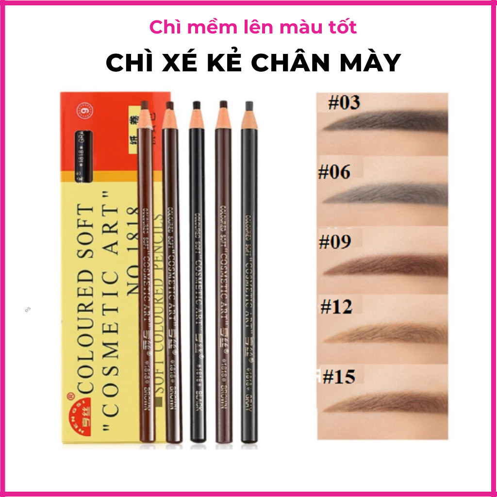 Chì Xé Kẻ Chân Mày Cao Cấp – 5 màu khác nhau