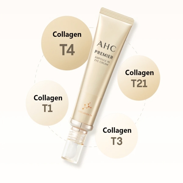 Kem Mắt Chống Lão Hóa Cho Toàn Mặt AHC Premier Ampoule In Eye Cream Collagen T4 dung tích 40ml