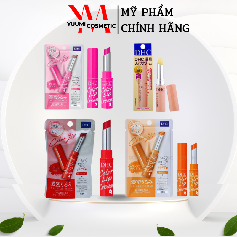 Son Dưỡng Môi DHC Lip Cream 1,5g Nhật Bản dưỡng ẩm giảm nứt nẻ môi hiệu quả