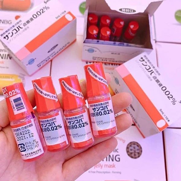 ⚠️FREESHIP⚠️ Nước Nhỏ Mắt Giảm Cận Sancoba 5ml Nội Địa Nhật, Cung Cấp Dưỡng Chất Giúp Tăng Cường Thị Lực Chống Mỏi Mắt