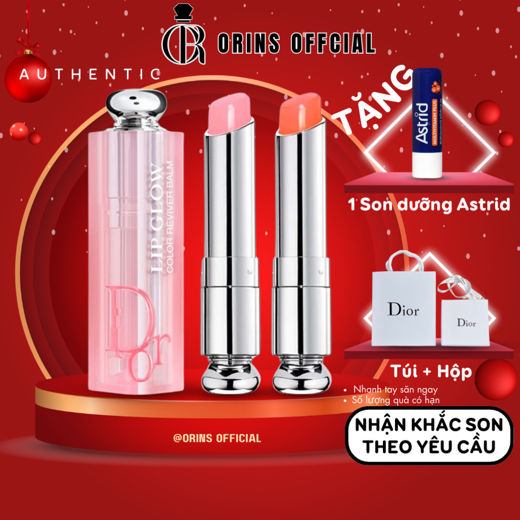 Son Dưỡng Môi Di.or Addict Lip Glow Color Auth Mềm Mịn Dưỡng Môi Giúp Bạn Quyến Rũ, Tự Tin, Trẻ Trung
