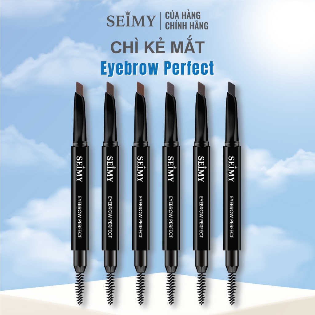 Chì kẻ mày Seimy – Eyebrow Perfect 2 đầu