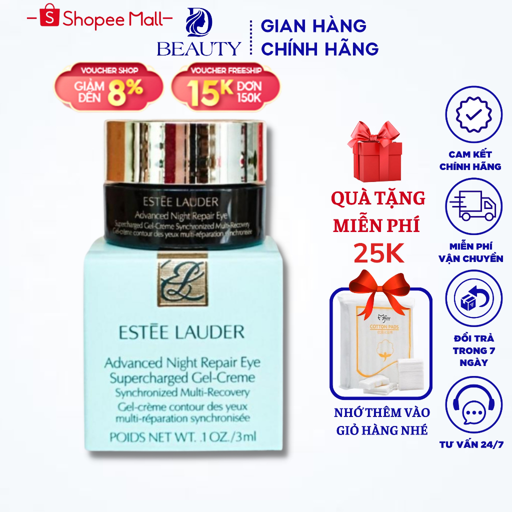 Kem Mắt Estee Lauder Advanced Night Repair Supercharged Complex Eye 5ml Mini – Ester Este esteelauder mẫu mới