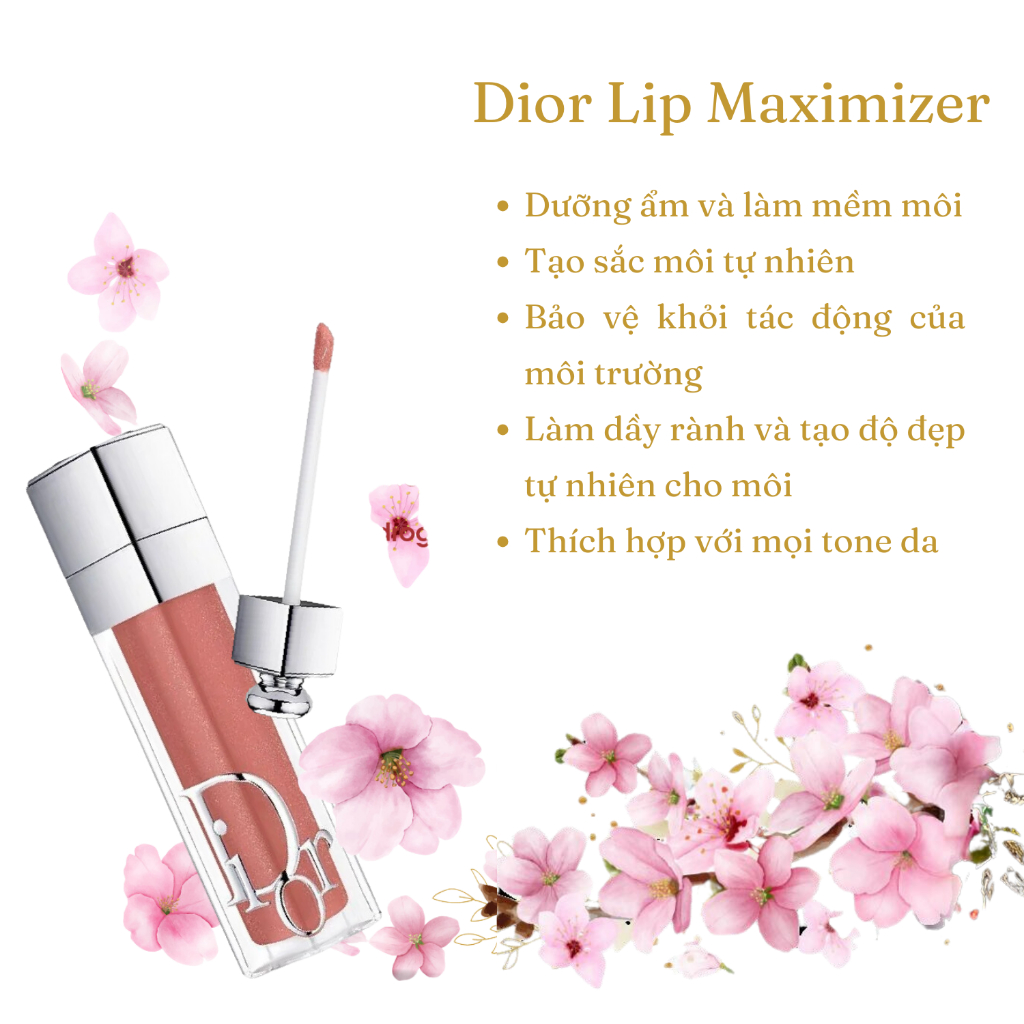 Son dưỡng môi Christian Dior Addict Lip Maximizer chính hãng dưỡng môi mịn mướt 009 018 024 029 020 MỘC MỘC