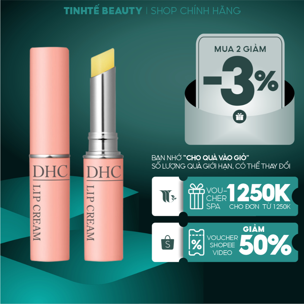 Son dưỡng môi DHC Lip Cream 1,5g