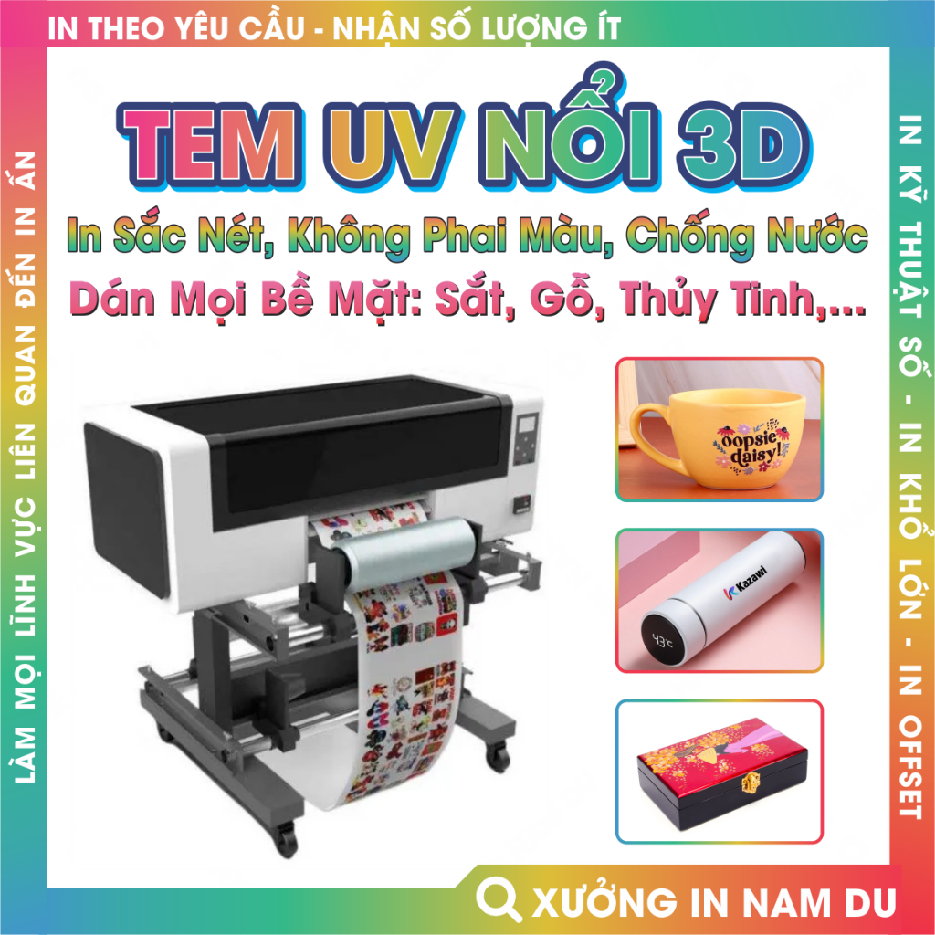 TEM UV THƯỜNG A4