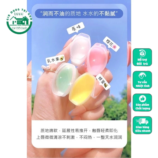 Bộ 4 hũ son dưỡng môi Vaseline Hanboli Hydrating Lip Balm Set dưỡng ẩm và ngăn ngừa nứt nẻ môi