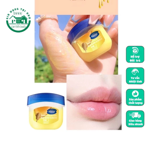 Bộ 4 hũ son dưỡng môi Vaseline Hanboli Hydrating Lip Balm Set dưỡng ẩm và ngăn ngừa nứt nẻ môi