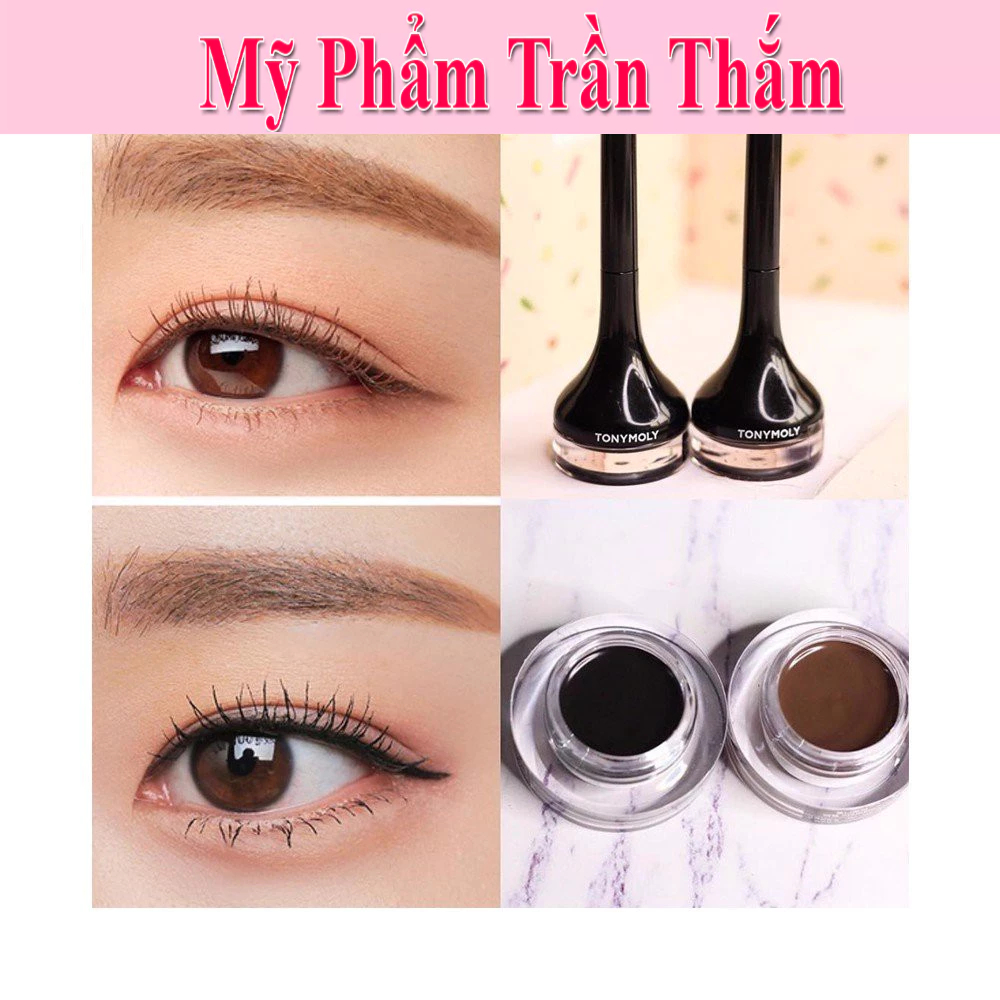 Gel kẻ mắt Tonymoly thần thánh Backstage Gel Eyeliner dễ kẻ giúp mắt bạn rạng ngời, tự tin hơn