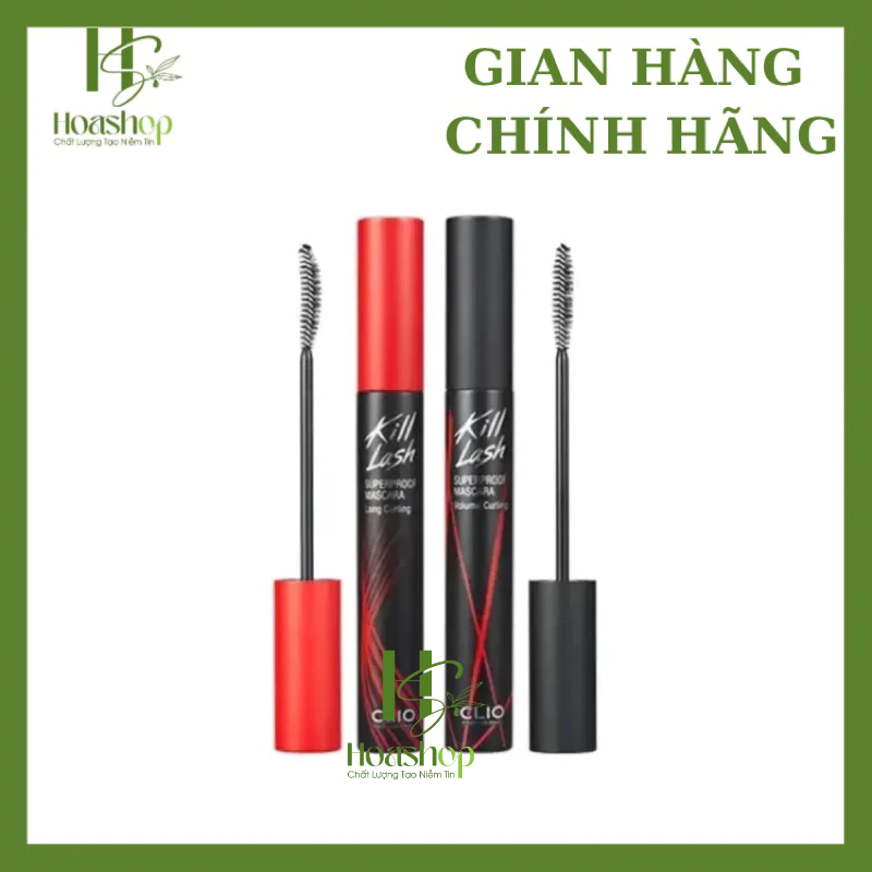 Mascara Làm Cong Mi, Chống Trôi Clio Kill Lash Superproof Mascara 7g