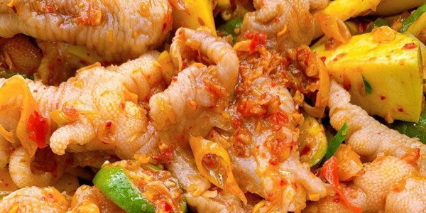 Ăn Vặt Bò Con - Chân Gà & Cá Viên Chiên - Lái Thiêu 27 