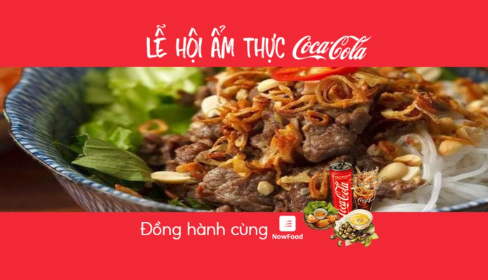 FoodFest - BUMTRO - Bún Trộn Nam Bộ - Hoàng Ngân - NowFood x Coca