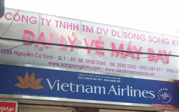 Đại Lý Vé Máy Bay Song Song Kim - Nguyễn Cư Trinh