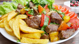 bò lúc lắc khoai tây