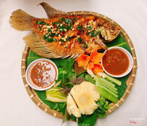 cá tai tượng chiên xù