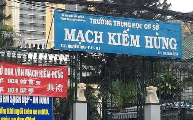 Trung Học Cơ Sở Mạch Kiếm Hùng