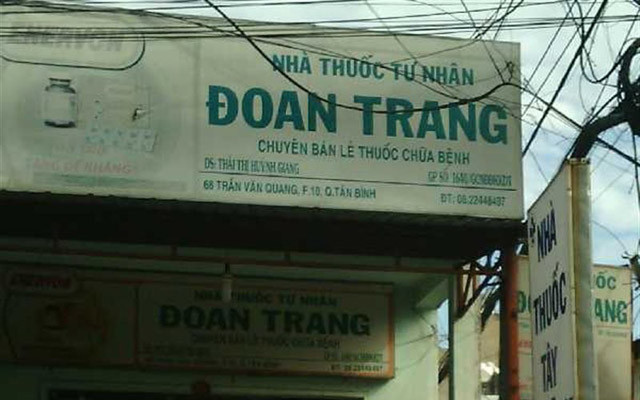 Nhà Thuốc Tây Đoan Trang - Trần Văn Quang