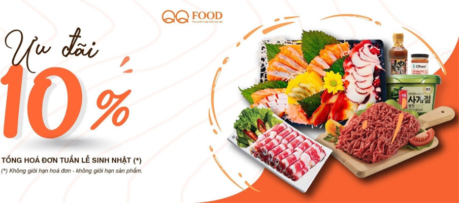QQ Food - Thực Phẩm Nhập Khẩu Cao Cấp - Nguyễn Huy Tưởng
