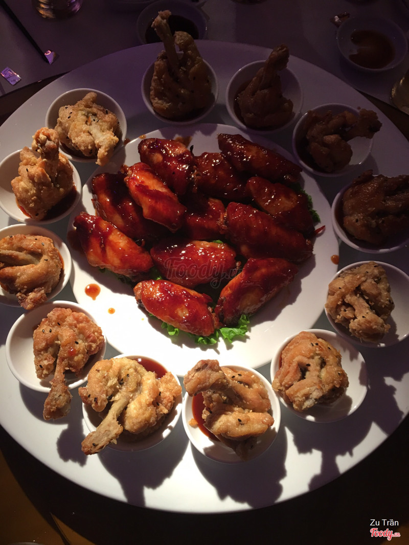 Đùi gà bé bé + cánh gà sốt bbq