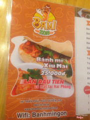 Hương vị mới dành cho Bánh mì,Kính mời quý khách qua Bamizon 46 Trần Phú thưởng thức ^^