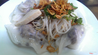 bánh cuốn chả 26k