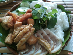 Bún đậu thập cẩm 55k