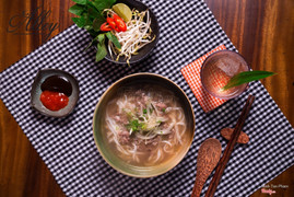 Phở tái bò Úc 