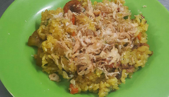 Xôi Bắp - Đậu Xanh & Thịt