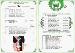 Thực đơn mới kể từ tháng 3/2017