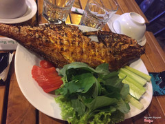 cá bò da nướng muối ớt