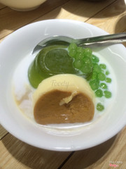 Caramem thạch trà xanh