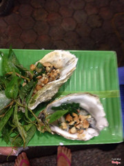 Hàu Nướng mỡ hành