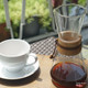 Chemex brewing coffee
