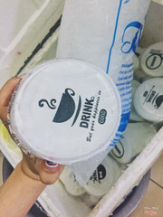 Cận cảnh cốc dừa xinh xinh 