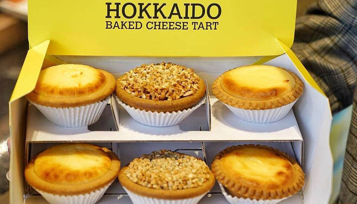 Hokkaido Baked Cheese Tart - Estella Place