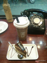 Trà sữa socola + tiramixu socola