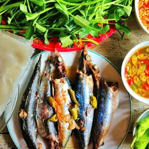 Cá nục hấp - món ngon biển Đà Nẵng