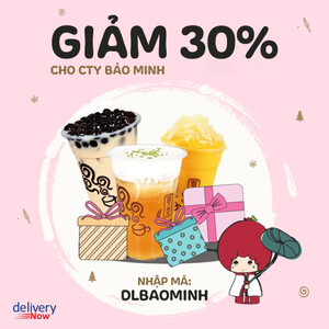  Giảm 30% 17 quán khi đặt món giao đến Tổng công ty BẢO MINH - deliveryNow
