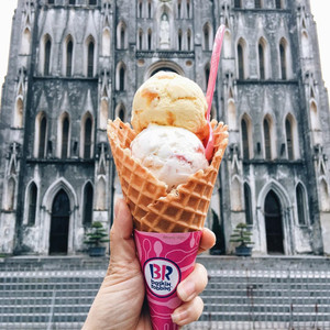 [Huế] Mừng xỉu đại gia Baskin Robbins - Kem 31 mùi lấn sân đến Huế.