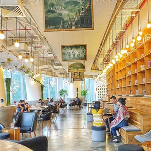 (HCM) 12 quán cà phê được xem như "văn phòng" của giới trẻ