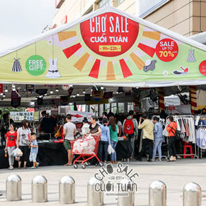 Sắm đồ chơi lễ thả ga tại CHỢ SALE CUỐI TUẦN ĐẦU TIÊN ở Phan Thiết